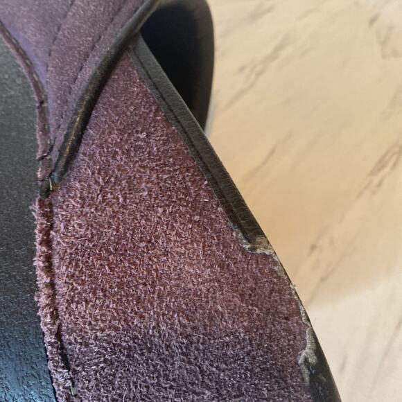 Dansko Brown Suede Leather Clogs Size 42 / 12 - Picture 15 of 15